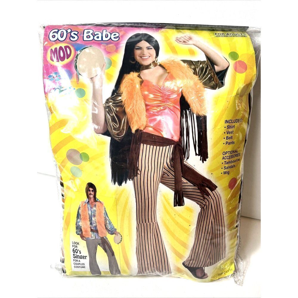 60's Babe Mod Retro Fancy Dress Up Halloween Adult Costume Forum Novelties, INC.